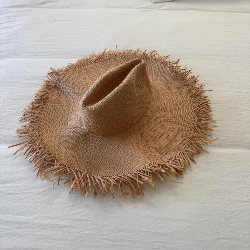 Women’s Straw Fringe Sun Hat
